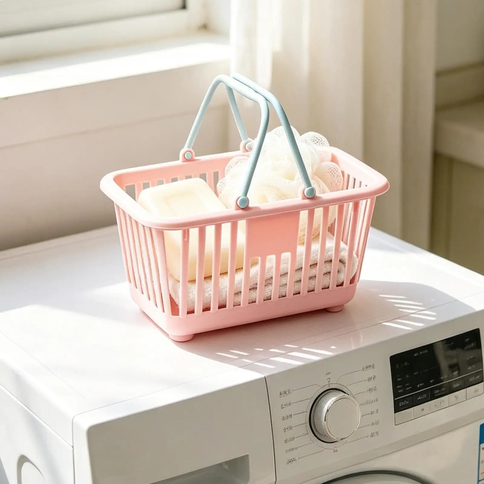 Petit panier de rangement avec poignées, mini paniers pour jouets d'enfants, collations, bureau, salle de bain, maison, courses, dortoir, cuisine, garde-manger