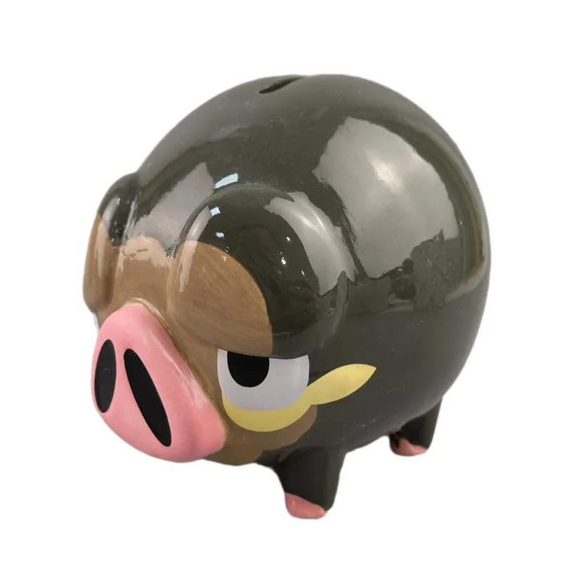 Tirelire cochon coffre-fort caché créatif en céramique fusée tirelire cadeau économie d'argent chat/licorne banque de pièces