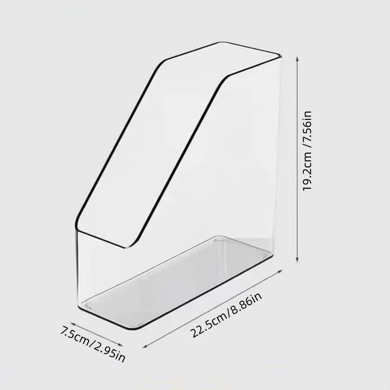 Boîte de rangement de bureau, 2 pièces, étagère de bureau, support de rangement pour fichiers et livres pour étudiants
