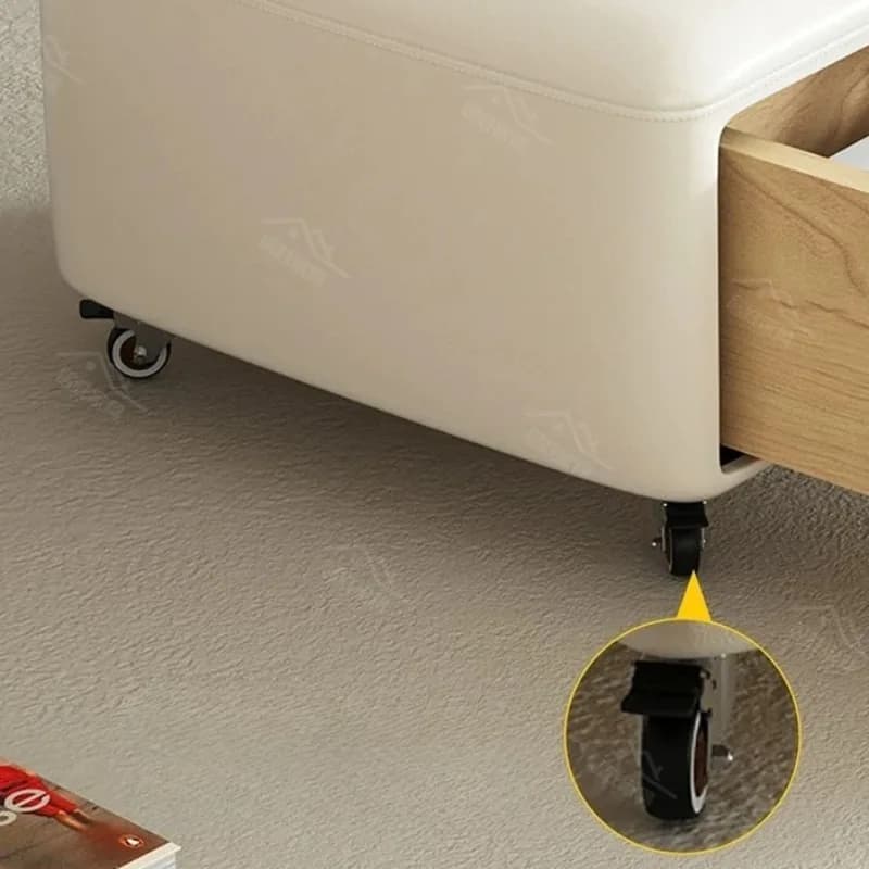 Tabouret de rangement portable pour adultes, style nordique, pour entrée, petit tabouret de luxe minimaliste, accessoires de mobilier de chambre à coucher et de maison