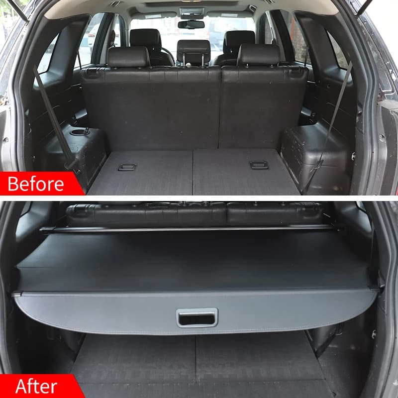 Pour 2008-2017 Chevrolet Captiva Cargo couverture coffre rétractable porte-paquets bouclier étanche confidentialité Cargo couverture Auto accessoires