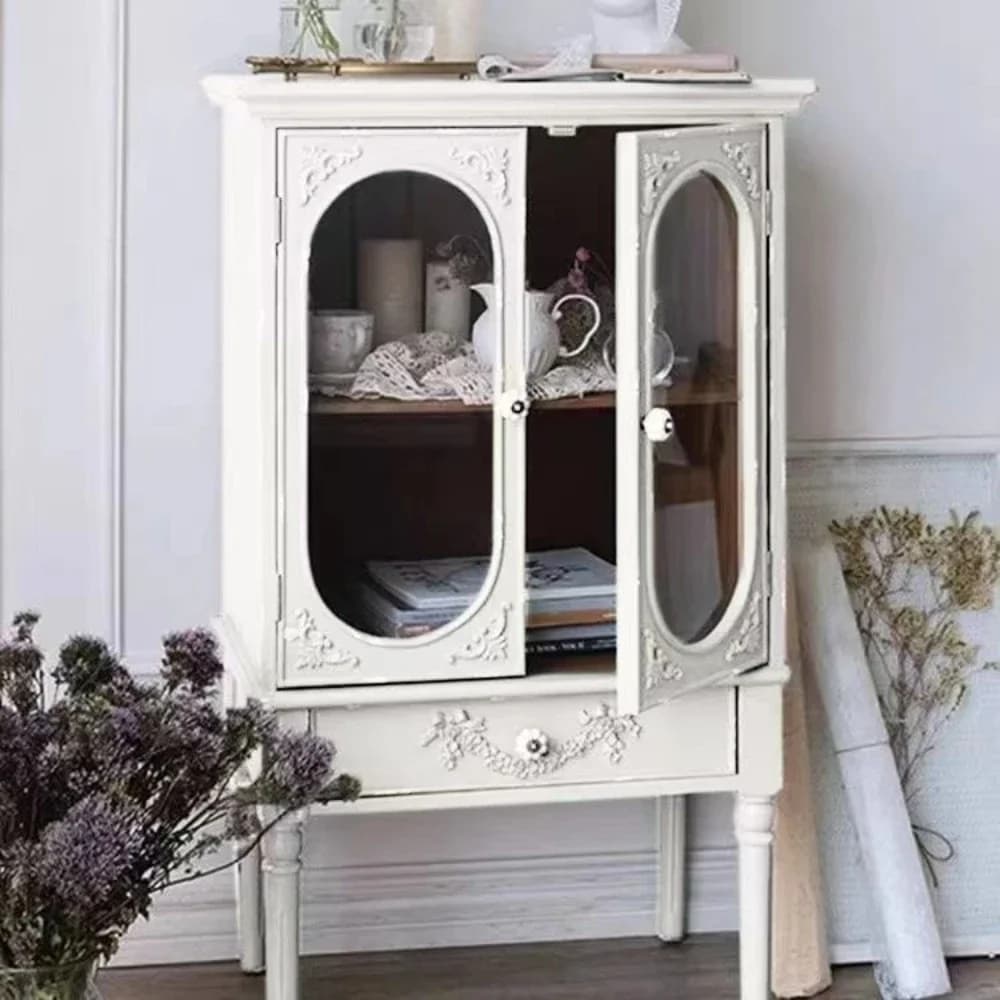 Armoire de rangement sur pied portes vertes affichage enfant armoire de luxe jouets Buffet Curio Mobili Per La Casa accessoires de maison