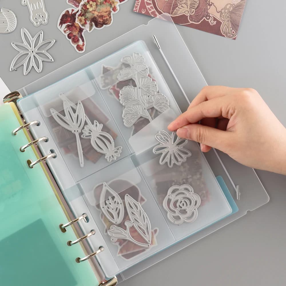 Classeur à matrices et timbres, pochettes organisées pour le stockage de Documents, Photos, 2022