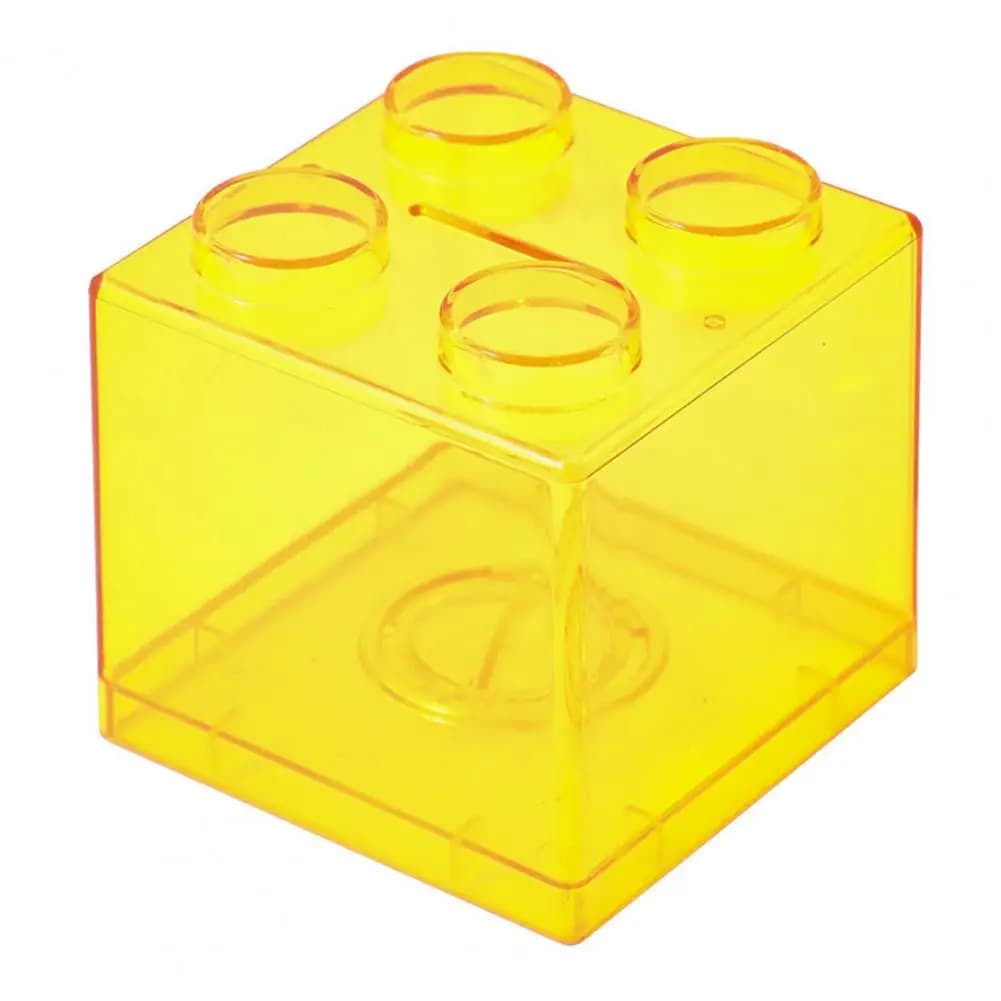 Tirelire blocs pratiques tirelire mallette de rangement de pièces de monnaie jouet pour enfants banque de pièces à Surface lisse