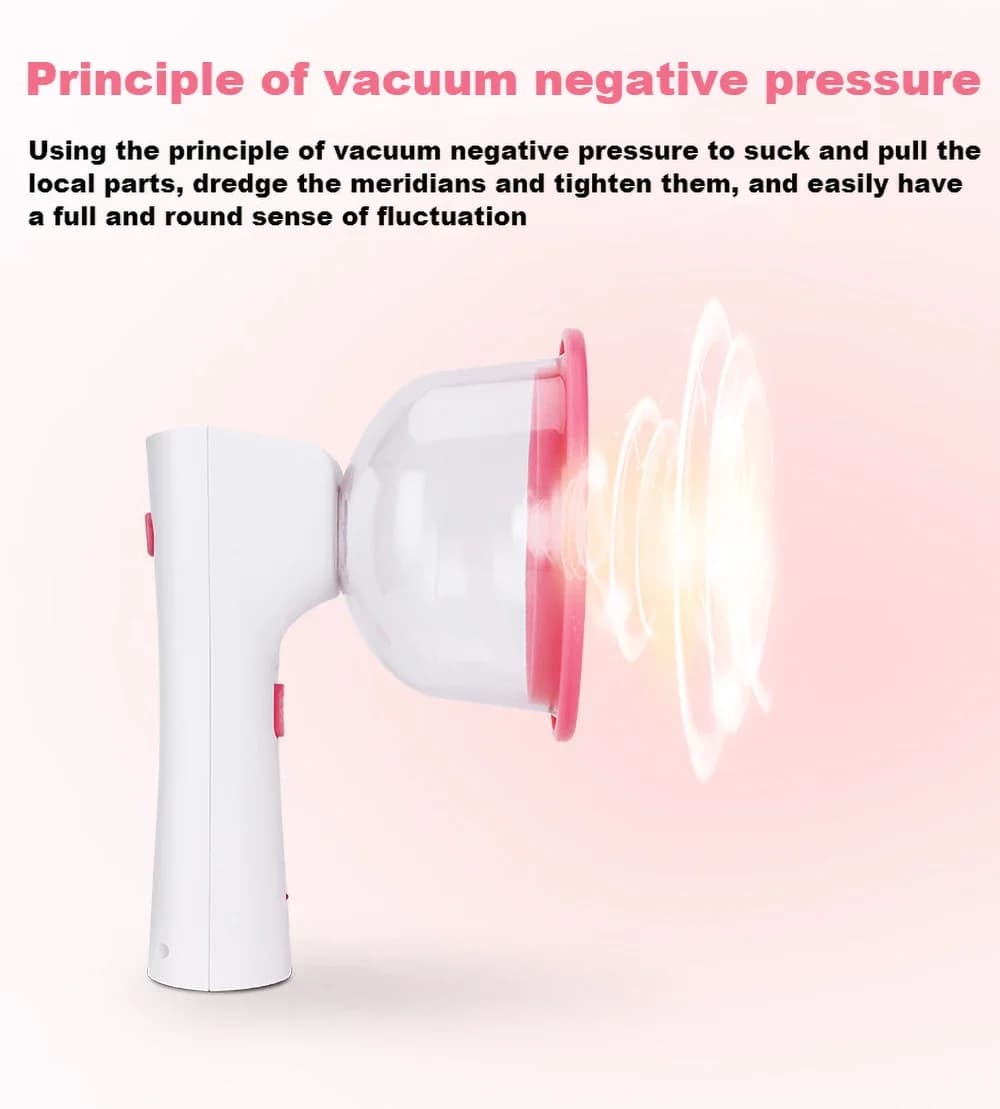 La pompe à vide électrique d'agrandissement d'instrument de Massage de la poitrine à la maison améliore l'affaissement de la poitrine Double ventouse croissance du sein