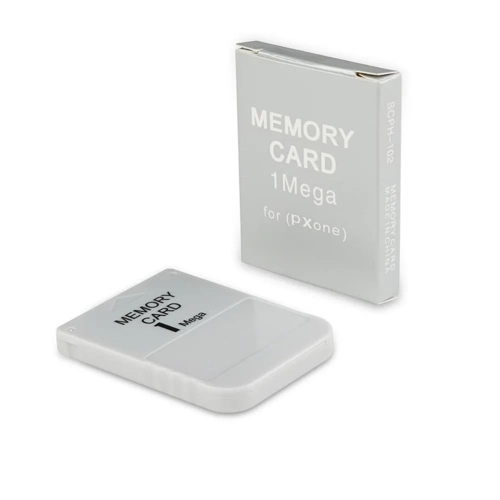 Carte mémoire PS1 PS1 PSOne 1 Mo de stockage