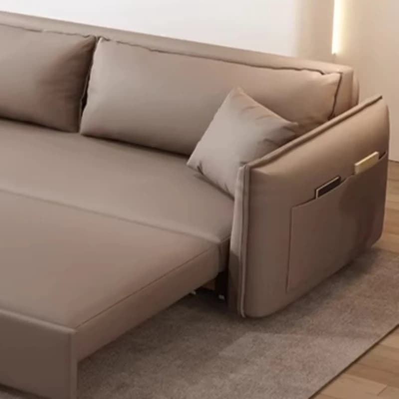 Canapé de salon moderne avec rangements, canapé-lit pour 2 personnes, canapé-lit moderne de luxe, canapé convertible de taille Queen