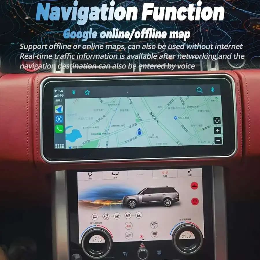 Pour Land Rover Range Rover Sport L494 2013 2014 2015 2016 2017 voiture Android écran Carplay multimédia lecteur vidéo stéréo GPS