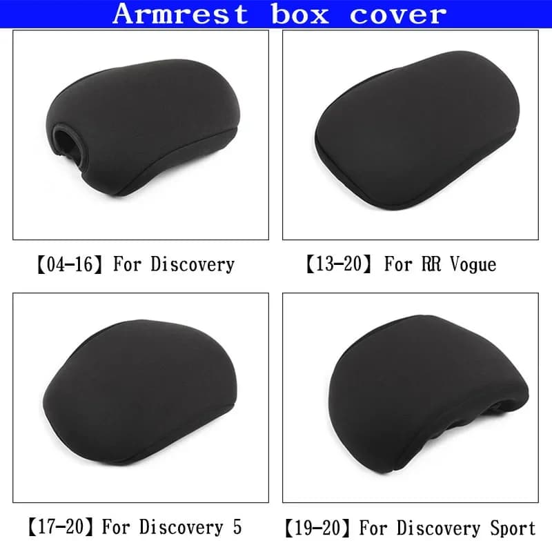 Housse de protection pour accoudoir central de siège, accessoires de voiture, pour Land Rover Discovery 4 5 LR4 5 Range Rover Sport Vogue Freelander 2