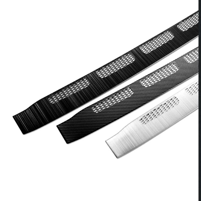 Couvercle de panneau de Protection de coffre arrière, décoration extérieure de voiture en acier inoxydable 304 pour Smart Fortwo 451 2009 2010 2011 2012-14