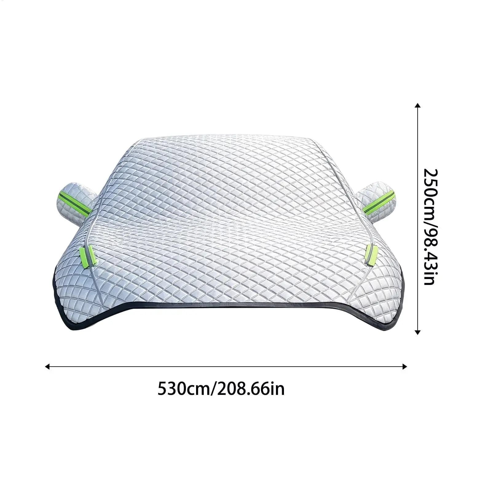 Housses de voiture anti-grêle, demi-housses de protection extérieures, auvent pare-soleil, anti-grêle, imperméables, universelles, pare-brise anti-poussière