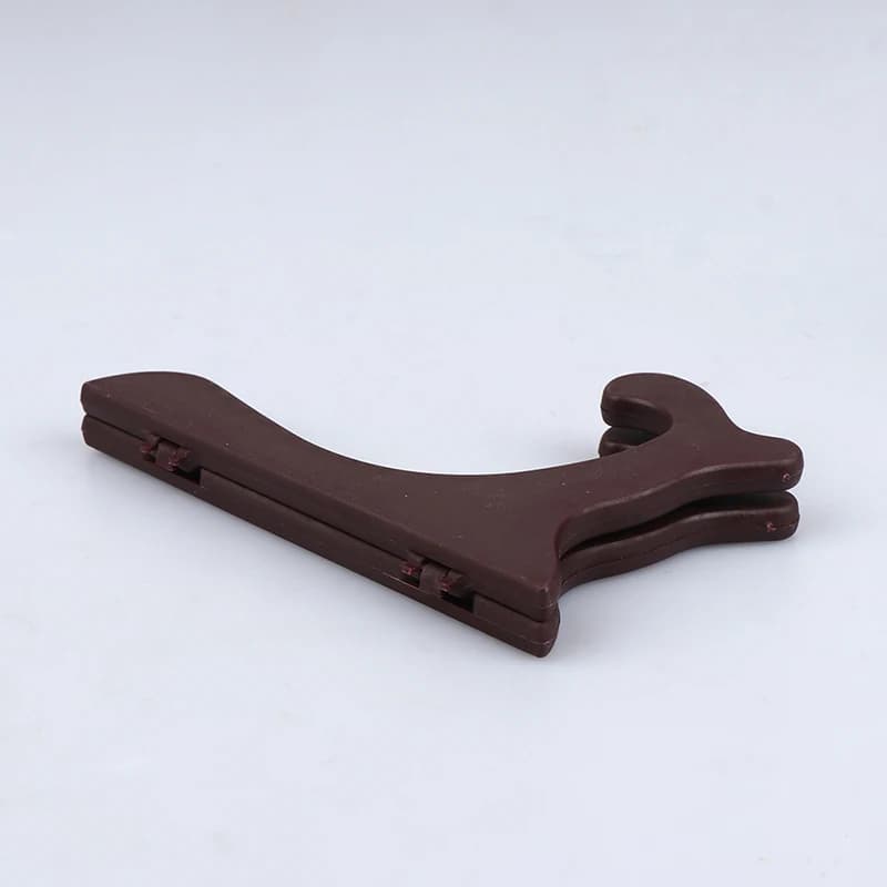 Présentoir d'artisanat en plastique et céramique, support de cadre photo, base de rangement d'assiettes pliables T1, décorations pour la maison