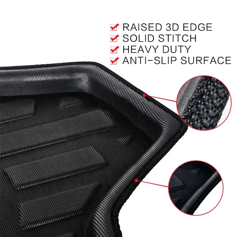 Tapis de coffre de voiture pour VW POLO 2019-2026, pièces de rechange dédiées pour l'intérieur