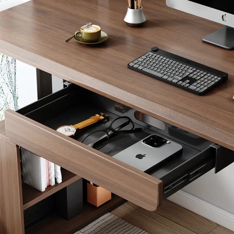 Tiroir sous le bureau, boîte de rangement de bureau, organisateur caché suspendu, accessoire extractible pour livres, papeterie