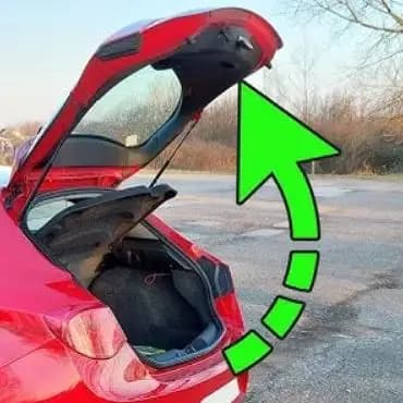 Pour SEAT Ibiza IV (6J5, 6P1) hayon 2008-2017 entretoises automatiques de coffre avec ressorts amortisseurs de coffre de hayon amortisseurs ouverts automatiques