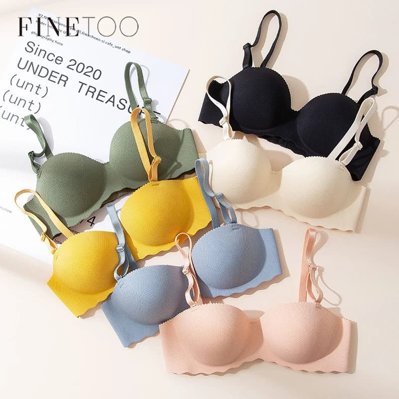 Soutien-gorge sans couture push-up pour petites poitrines, bralette sans fil à bretelles amovibles, brassière respirante, lingerie dos nu pour femmes