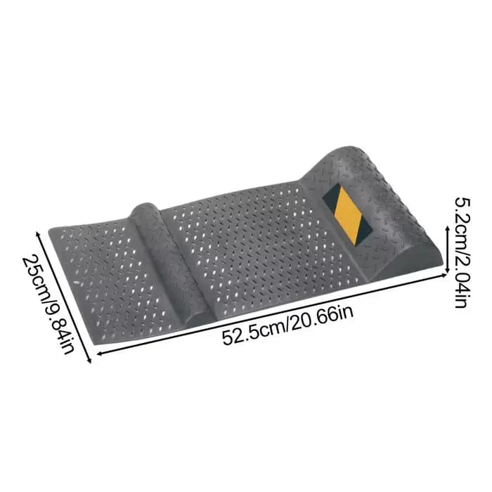 Tapis de stationnement antidérapant pour garage, calandre de roue de voiture, butée de positionnemen