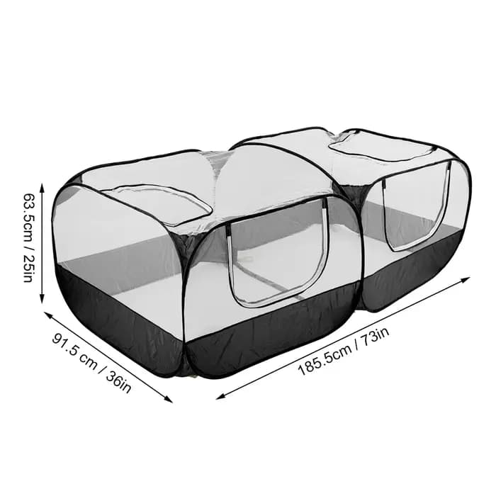 Poulailler Portable pliable pour petits animaux, stylo d'extérieur, clôture pour animaux de compagni