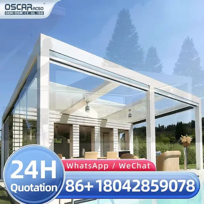 Pergola en aluminium thermolaqué écologique