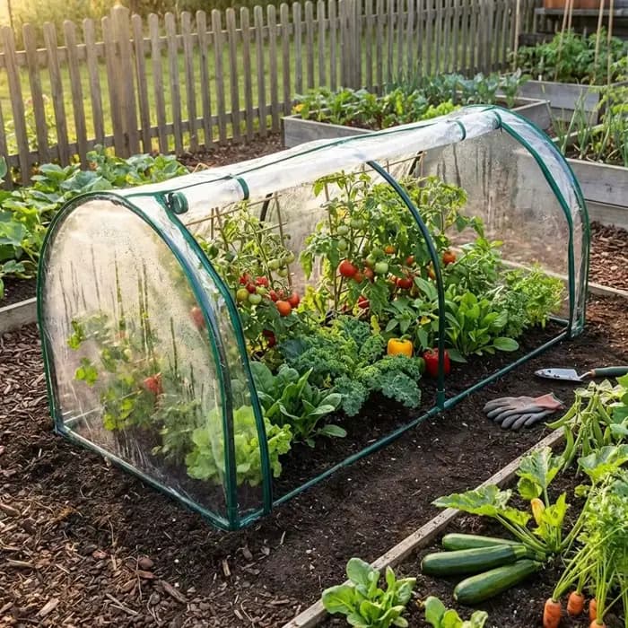 Mini serre transparente pour plantes