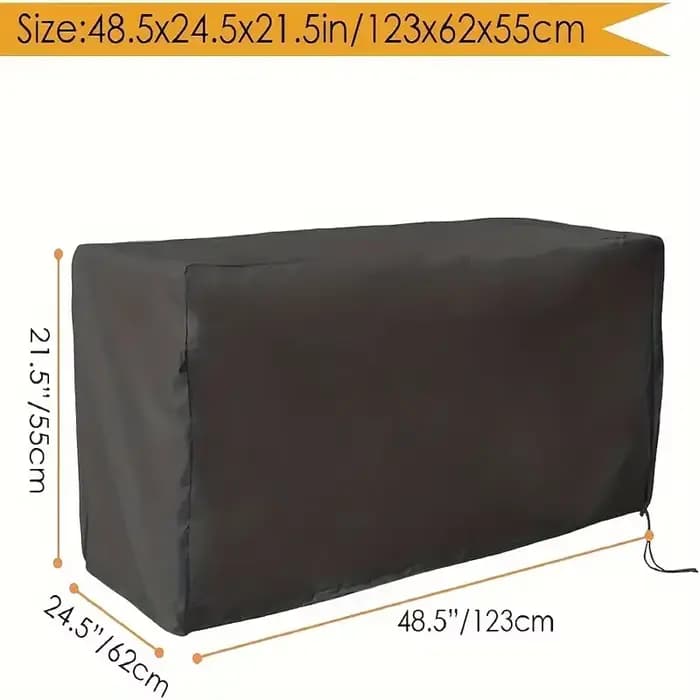 Housse de boîte de terrasse de patio extérieur toutes saisons – Protection imperméable