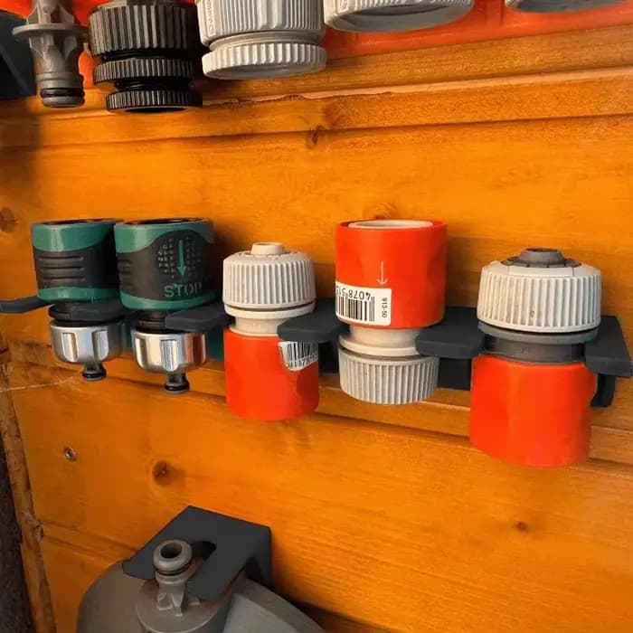 Support de rangement pour pistolet d'arrosage de jardin à 5 trous