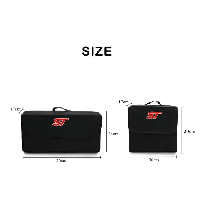 Sac de rangement pour coffre de voiture, pliable, pour Ford ST Focus mk2 mk3 Fiesta mk7 Ranger Mondeo mk4 S-MAX Kuga
