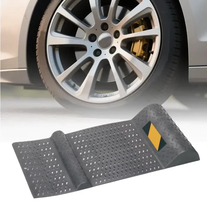 Tapis de stationnement antidérapant pour garage