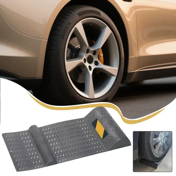 Tapis de stationnement antidérapant pour garage