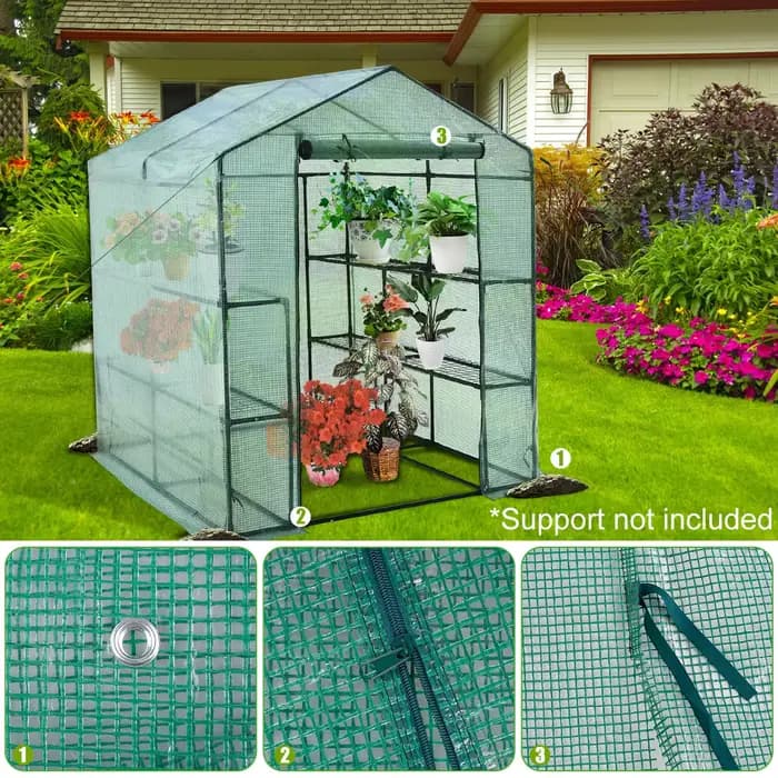 Serre de Jardin d'Extérieur, Couverture de Plante