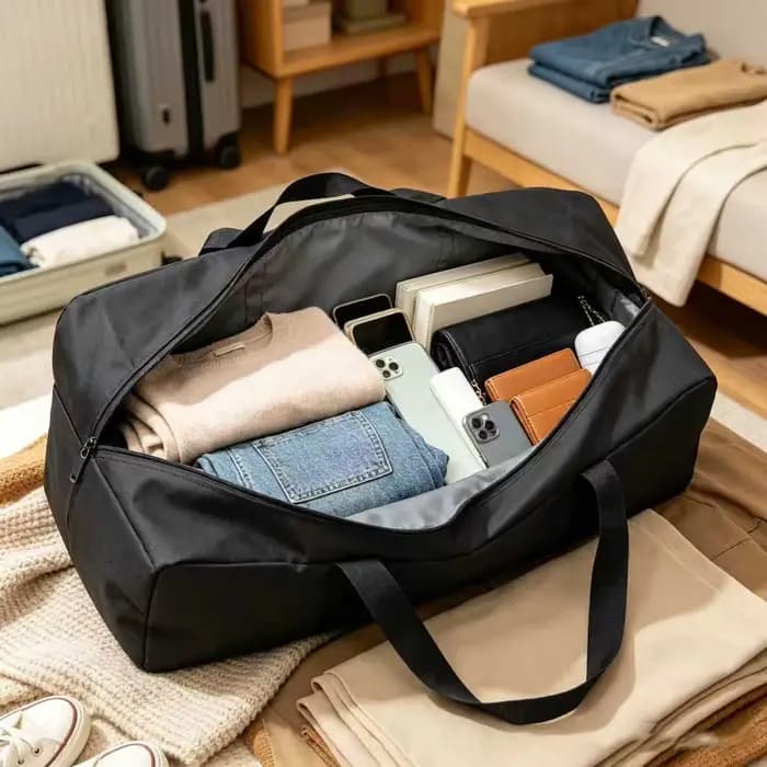 Grand sac de rangement en tissu Oxford