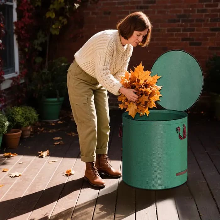Sac à feuilles de jardin