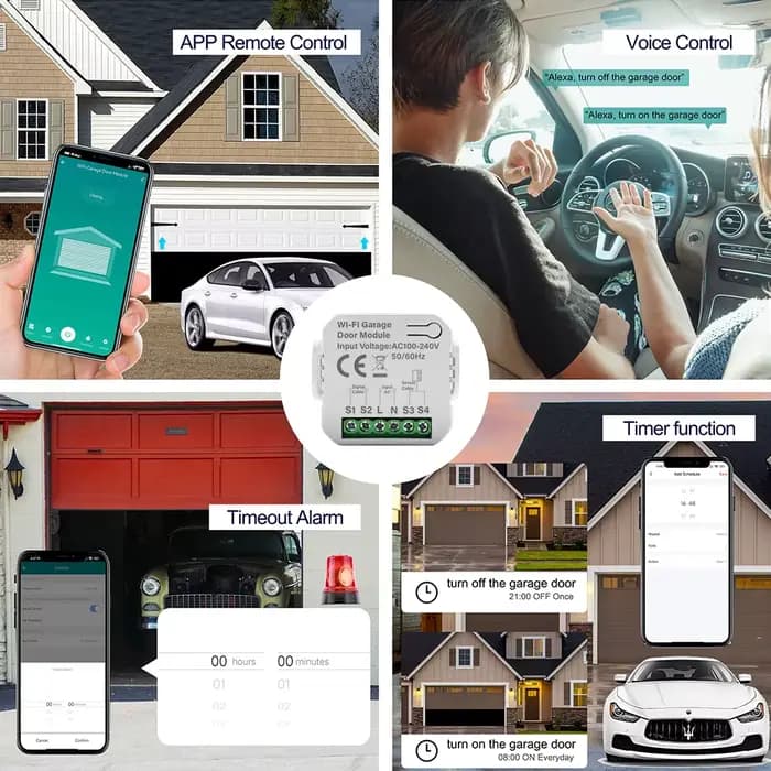 Tuya – contrôleur de porte de Garage intelligent WiFi
