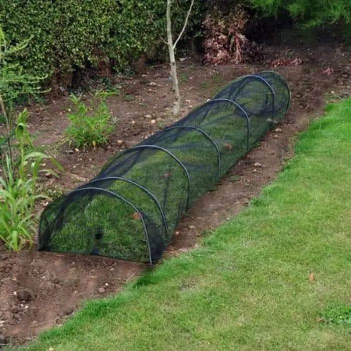 Couvercle en plastique pour Tunnel de plantation en maille noire agricole
