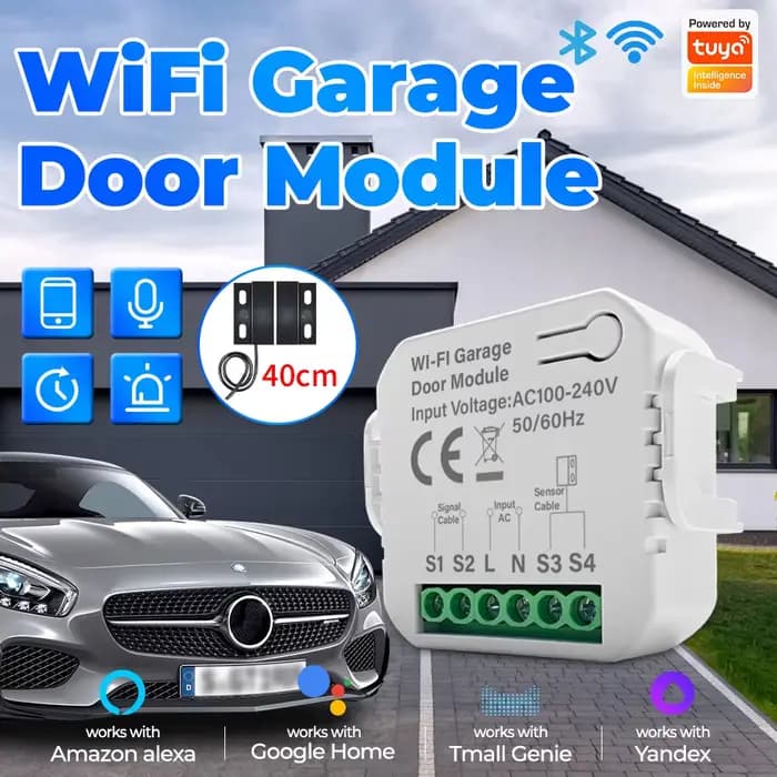 Tuya – contrôleur de porte de Garage intelligent WiFi