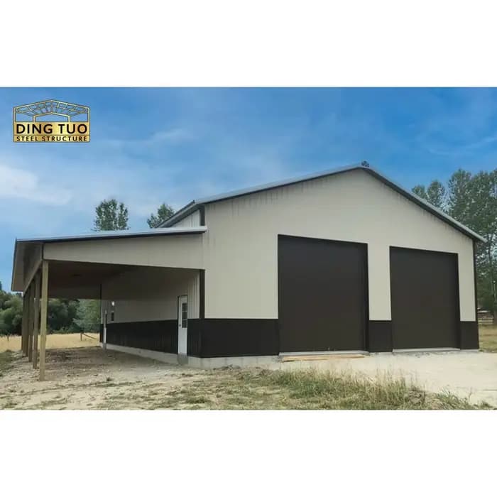 Entrepôt préfabriqué isolé