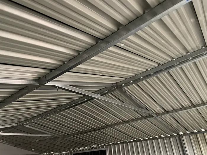 Abri de voiture moderne en acier 12ft x 19ft