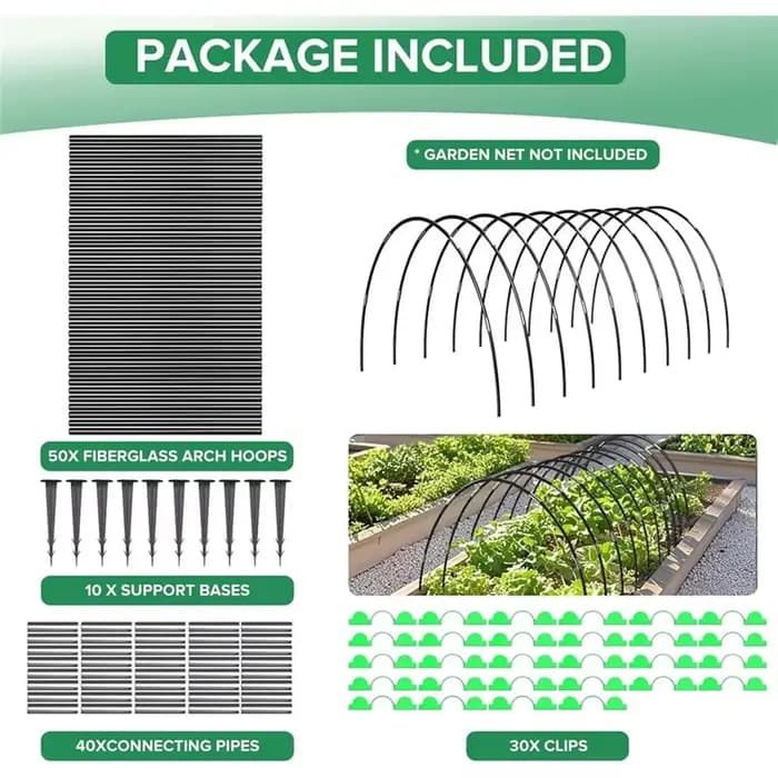 A69egarden Arceaux de jardinage pour bacs surélevés