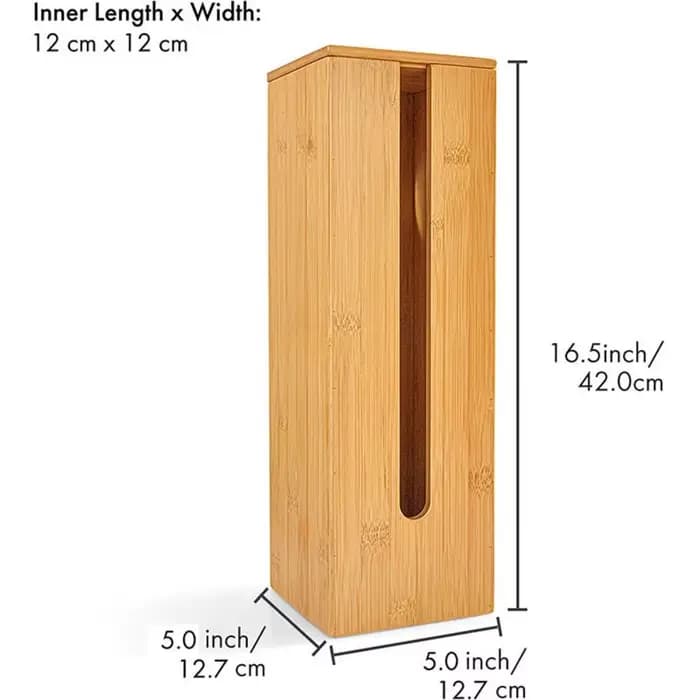 Boîte de rangement pour rouleaux de papier de grande capacité