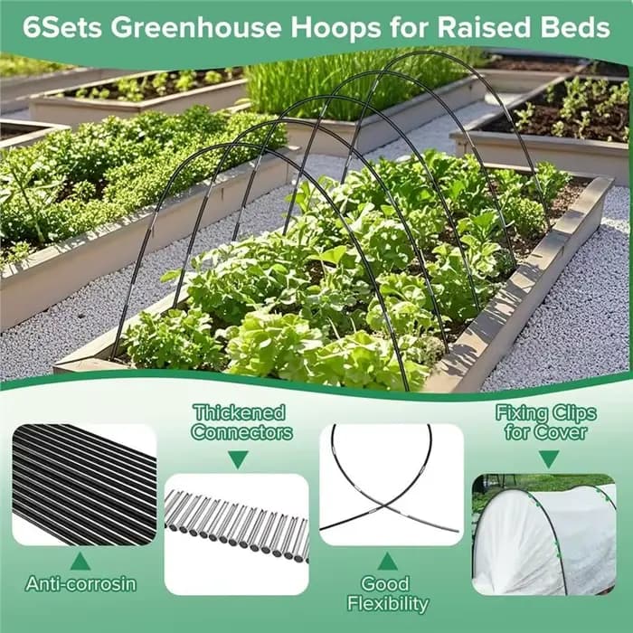 A69egarden Arceaux de jardinage pour bacs surélevés