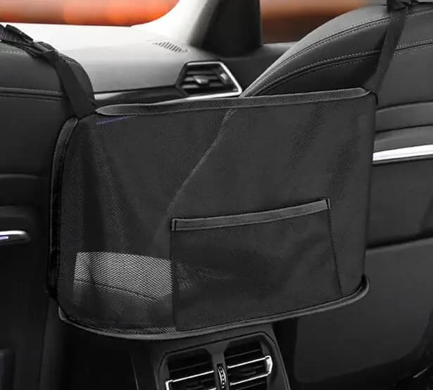 Sac de rangement en nylon élastique pour voiture, porte-bagages, filet à bagages, coffre à mailles é
