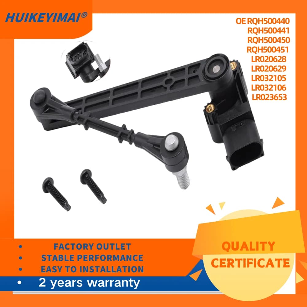 Capteur de hauteur pour Land Rover Range Rover L322 2002-2009 RQH 500440 RQH 500441 RQH 500450