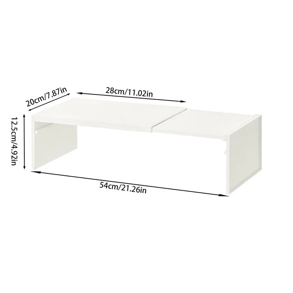 Étagère de rangement extensible pour armoire de cuisine, organisateur de comptoir, organisateur de c