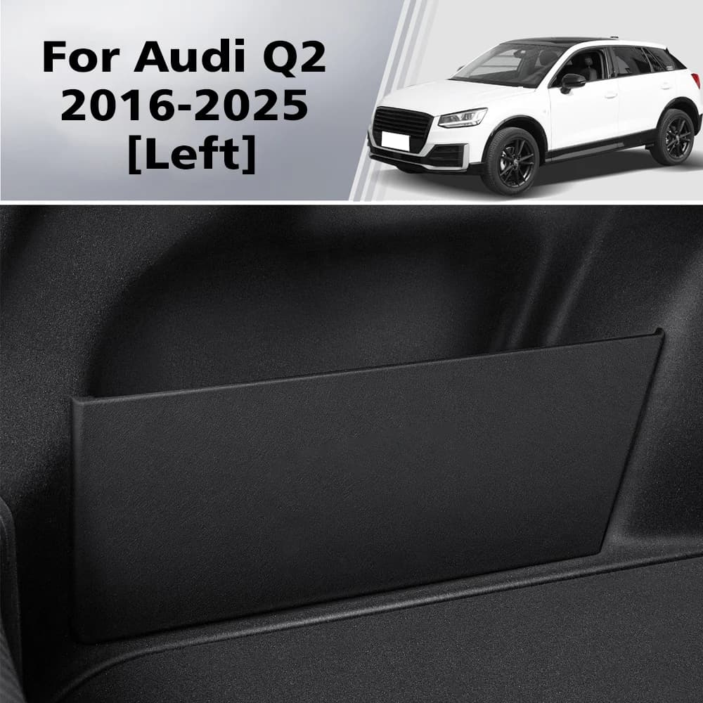Sac de panneau de rangement latéral pour coffre de voiture, pour Audi Q2 Q3 Q5, poche antidérapante,