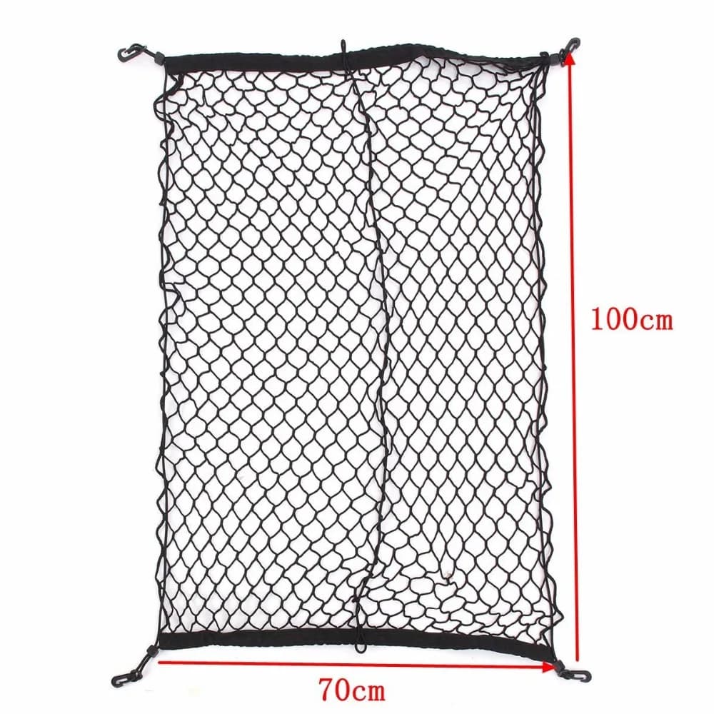 Filet en maille pour coffre de voiture, 100x70cm, coffre de bagages pour A4 B5 B6 B8 A6 C5 C6 A3 A5 Q3 Q5 Q7 E46 E39 E90 E36 E60 E34 E30 F10