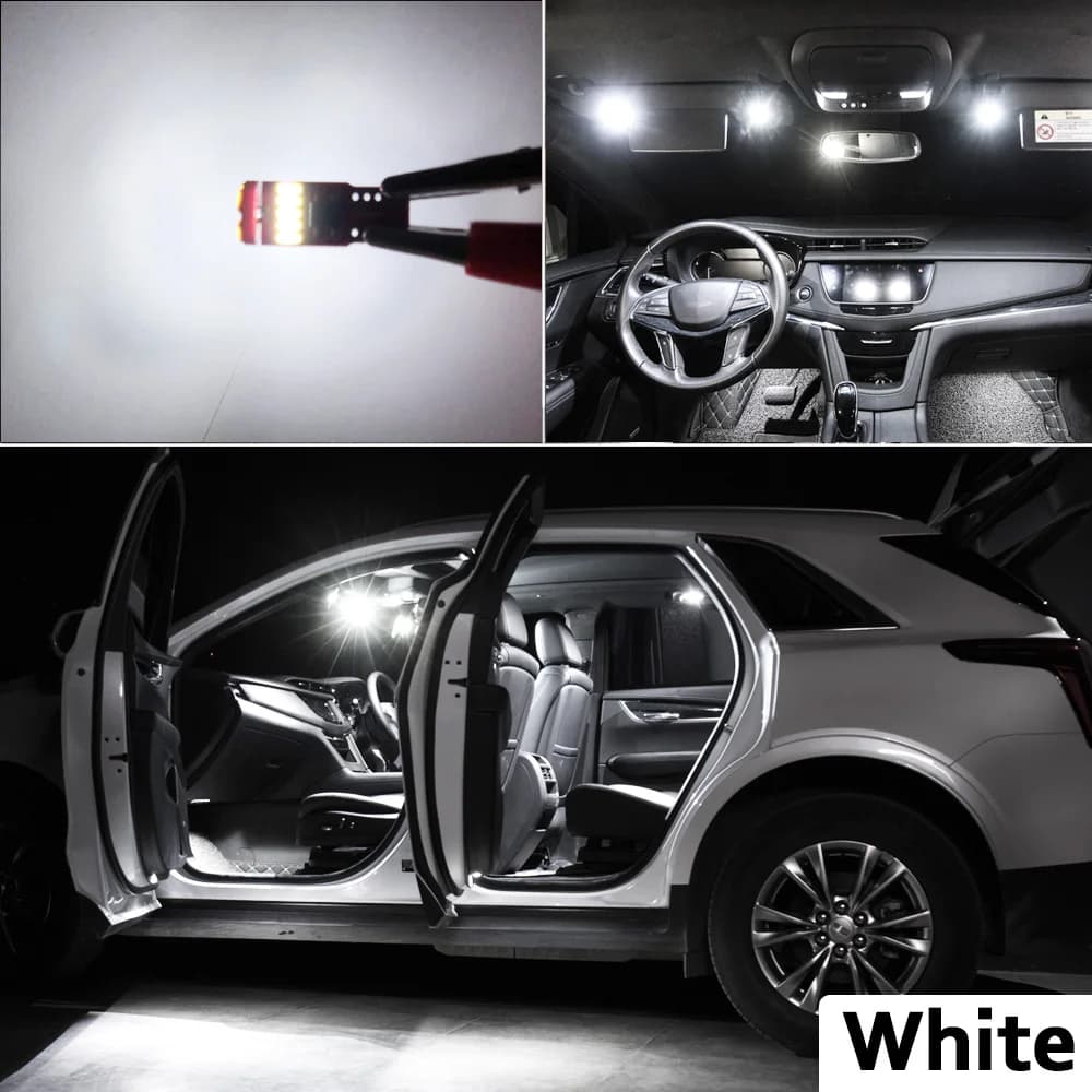 Accessoires pour Land Rover Range Rover Evoque L538 2011 2012 2013 2014 2015 2016 2017 2018, Kit d'éclairage de carte intérieure de voiture, ampoules LED