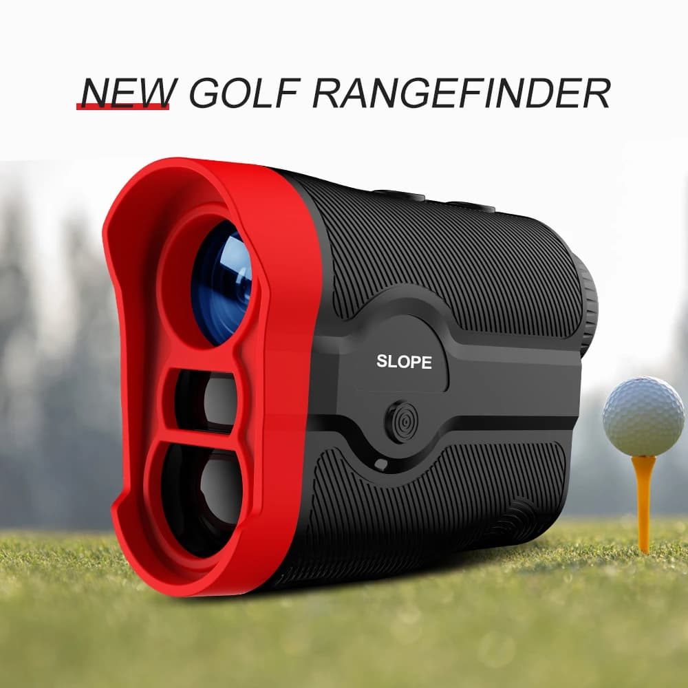 Télémètre de golf REVASRI 1000 yards avec fonction pente, verrouillage de la bannière, vibration, poignée confortable, magnétique, homologué pour les tournois