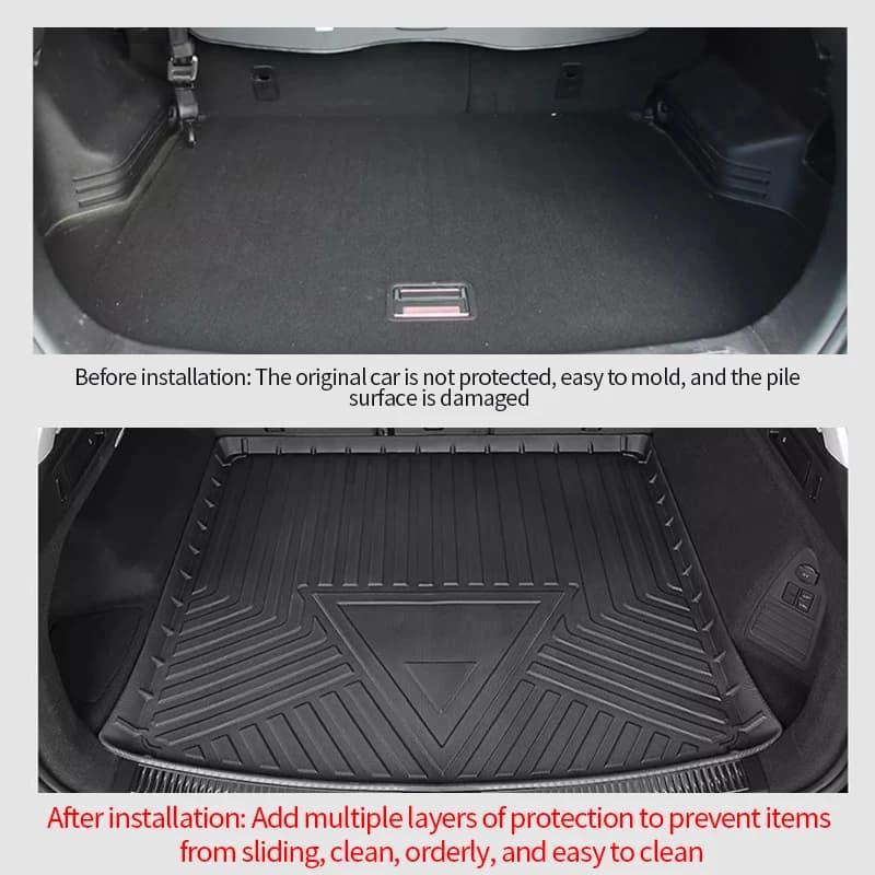Tapis de coffre arrière de voiture pour Hyundai, coussin de rangement de coffre de protection étanche, accessoires automobiles, 4,3 fils, 2016, 2017, 2018, 2019, 2020, 2021, TL