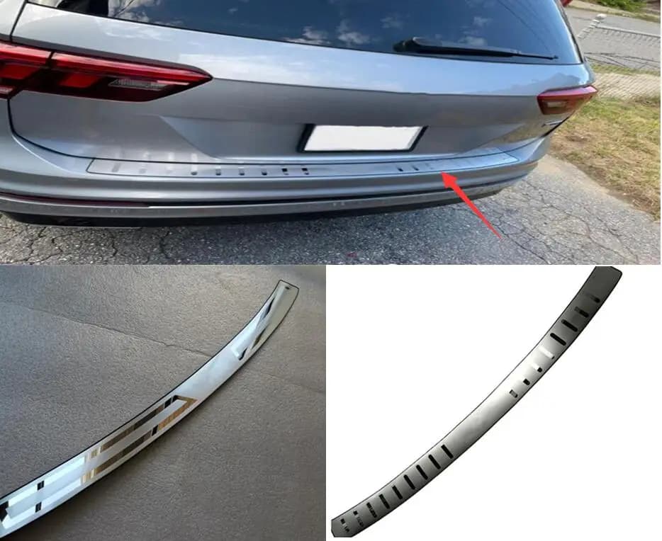 Garde-corps spécial modifié pour Volkswagen Tiguan L Tiguan MK2, barre de seuil de coffre, accessoires décoratifs 2017 2018 2019 2020 2021