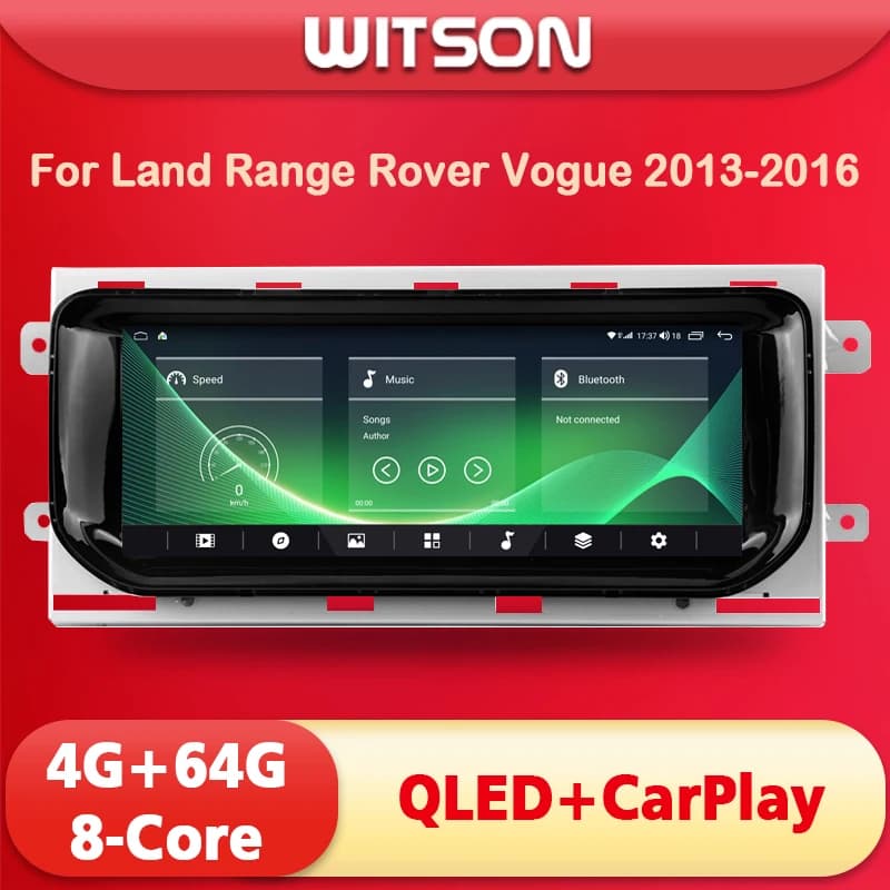 WITSON Android 15 Auto stéréo pour Land Range Rover Sport Vogue Evoque 2012-2018 Carplay GPS voiture multimédia Radio unité principale